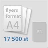 A4 flygblad 2500 st