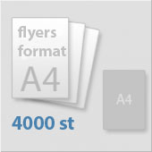 A4 flygblad 10000 st