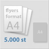 A4 flygblad 15000 st