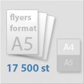 A5 flygblad 15000 st