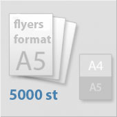 A5 flygblad 15000 st