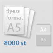 A5 flygblad 5000 st
