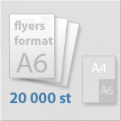 A6 flygblad 15000 st