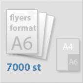 A6 flygblad 2500 st